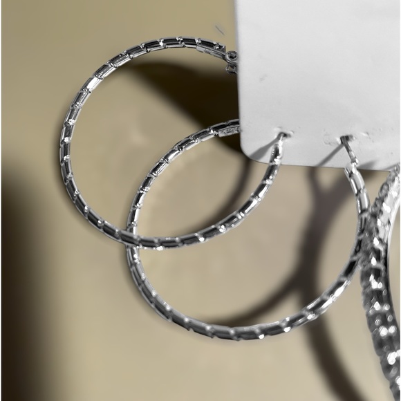 Lovisa 3 Pair Sterling Silver Hoop Earrings - Picture 2 of 7